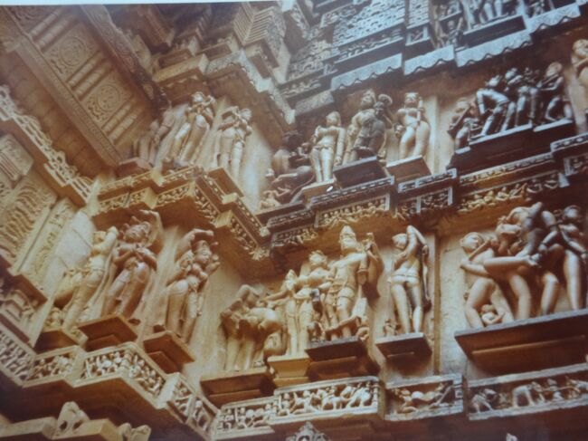 (2)1980年旧西欧(16か国)エジプト　パキスタン　インド　ネパール136日間放浪の旅(91)インド(カジュラホ寺院群)