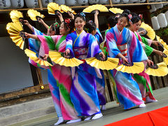 2015 京都をぶらり（10）西陣きもの・帯フェスティバル（京小町踊り子隊）