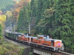 「特別なトワイライトエクスプレス」山陰コース in 伯備線