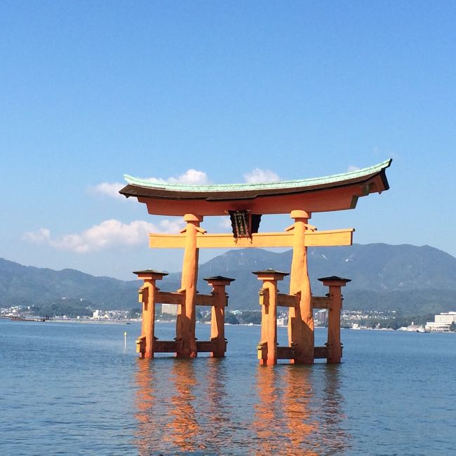 　<br />　前から行ってみたかった厳島神社！！と、原爆ドーム・・・<br /><br />　大人の社会科見学と、パワースポットで、充電と、広電満喫！！笑！