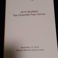 【Day out w/ T】2015 Sky Miles TOP CORPORATE FLYER DINNER