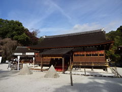 京都の紅葉バスツアー①　上賀茂神社へ