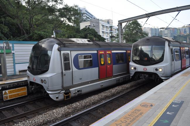 2015年11月初めての香港旅行5（MTR馬場支線・東涌線・迪士尼線・港島線）