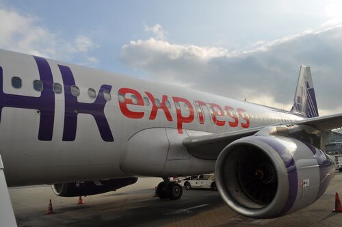 2015年11月初めての香港旅行7（香港エクスプレス機656便で帰国）』香港