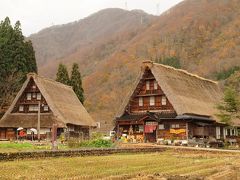 世界遺産　五箇山　菅沼合掌造り集落　のんびり散策　五平餅と城端麦酒