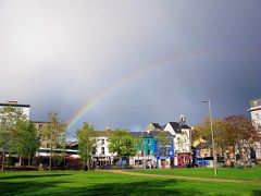 ギネスと雨の国アイルランド（５）　海辺にたたずむイニシュモア島の教会跡ナ・ショフト・ジャンピルと虹の街ゴールウェイ