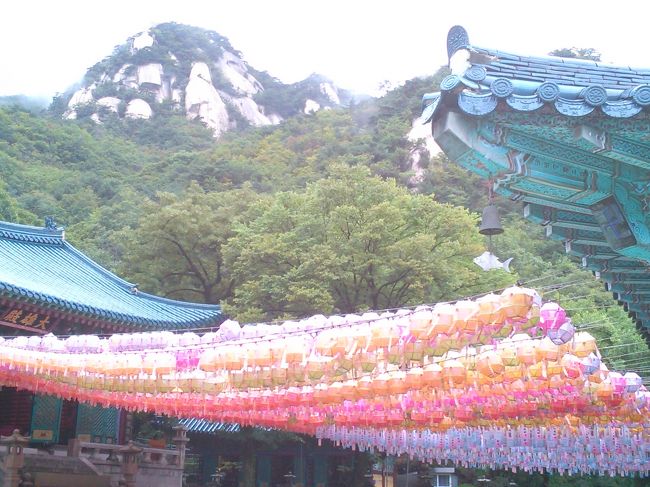 お寺巡りが趣味なので、<br />高速バスに乗り地方、ソウル近郊に出かけ、<br />韓国33観音聖地のお寺などを5日間かけて旅しました。<br />2014/8/15～19の4泊5日