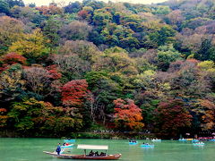 レンタルサイクルで巡る京都・嵐山東山紅葉巡り