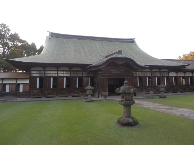 回顧録　2013年11月3連休　富山石川の旅(2)　国宝瑞龍寺と重伝建山町筋など