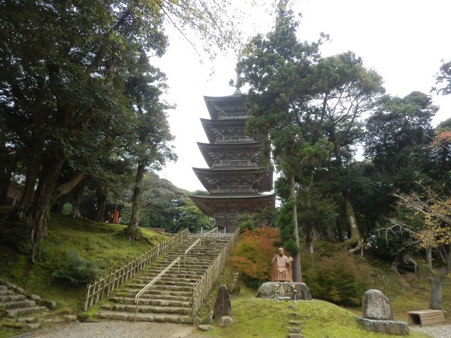 回顧録　2013年11月3連休　富山石川の旅(3)　妙成寺・氣多大社など