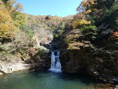 三段峡で紅葉楽しんできた