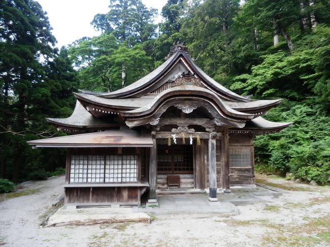 回顧録　2013年盆　出雲と伊勢へ(1)　蒜山高原・大神山神社奥宮･神魂神社など