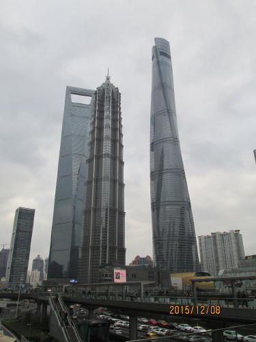 上海の浦東空港・乗継時間に観光する・2015年