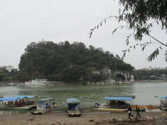 桂林の紫洲島・紫洲公園・鑑真和尚