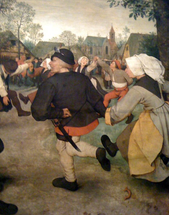ブリューゲルをたずねる旅～2009年ウィーン<br /><br />2009年12月1日<br />ウィーンにある美術史美術館はブリューゲル作品の宝庫です。<br />現存するブリューゲル(Pieter Bruegel the Elder, 1525-1569)の作品は36点くらいと言われています。<br />その内の14点が美術史美術館にあるのです。<br /><br />表紙の写真ほそのうちの1枚「農民の踊り」の部分です。<br /><br />2016年2月22日からウィーンに行きます。<br />7年前のウィーン旅行をまとめましたのでアップします。<br /><br />略称Khm<br />Kunsthistorisches Museum<br />美術史美術館の収蔵作品は14点