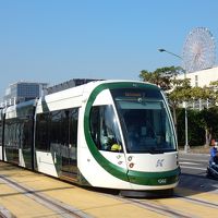 世界初？の全線架線レストラムの試乗と見学、ついでに食べ歩き