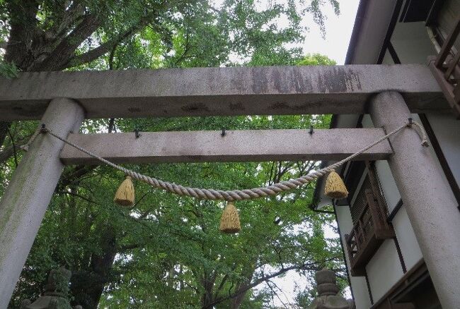 2015秋、冨士浅間神社と四間道(2/3)：冨士浅間神社、四間道の町並、商店街、土蔵街