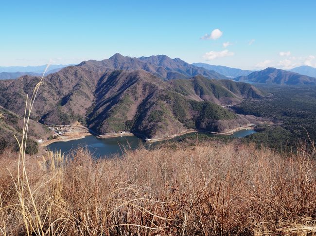 朝6：29に本栖湖キャンプ場のPに着きました。<br /><br />今日は竜ヶ岳を目指していたのですが、朝から生憎の曇り空でその内ガスで富士山もまったく見えなくなってしまいました。<br /><br />このまま帰ろうと一度は考えましたが、たまたま山で出会った方から近くに富士山が見える所がありますと。<br />近くのパノラマ台でした。<br /><br />お散歩道みたいな山でしたが、富士山がバッチリ見えました。<br />ここは歩いて1時間位でこの眺望が望めるのですごいです。<br />今年最後の山旅は大満足でした！　<br />冬は運動不足になるのでまた来年1月以降もチャレンジしたいです。<br /><br />今年も沢山の投票を頂きながら、ご挨拶していなくてすみません。<br />時間が無いのと、まともなコメントが出来ませんでした。<br /><br />旅行が大好きなので４トラアップをしてまいりますので、今後もどうぞ宜しくお願いいたします。<br /><br />≪写真：本栖湖パノラマ台から見えた精進湖と山梨の山並みです。≫<br /><br />