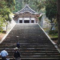 初めての鳥取＆島根の旅【２】一日目・大山・大神山神社奥宮の石畳の長い参道は修行だ