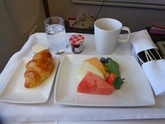 CX504(HKG-NRT)ビジネスクラス機内食