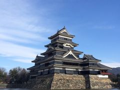 お正月の松本城