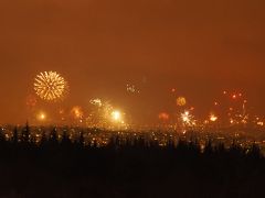 2015年年末年始 アイスランドでリベンジ（その3）年越花火で湾岸戦争を思い出した