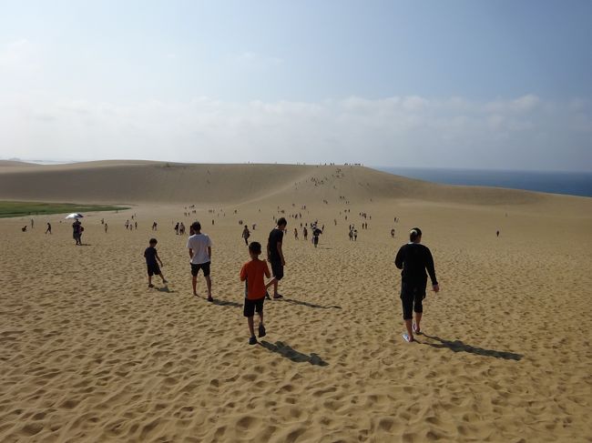 今年の夏休みは気軽な国内にということで北海道から直行便で行けるところを調べるとさすが繁忙期、早割でも高いな～、海外のほうが安い・・・<br /><br />ところが千歳－徳島、千歳－出雲だけ周辺への便の半額ほどなのに気が付きました。夏休みだけの季節運航、毎日運航でもないので少しでも搭乗率を上げようと特別割安なのかも。<br /><br />同一空港発着にしたかったけど休みの都合で行きは徳島へ、帰路は出雲からとなりました。<br /><br />８／　４　徳島空港から祖谷へ<br /><br />８／　５　奥祖谷二重かずら橋、金刀比羅宮<br /><br />８／　６　フェリーで小豆島へ<br /><br />８／　７　小豆島めぐり<br /><br />８／　８　岡山へ渡り鳥取砂丘まで<br /><br />８／　９　投入堂、出雲空港から帰途に就く