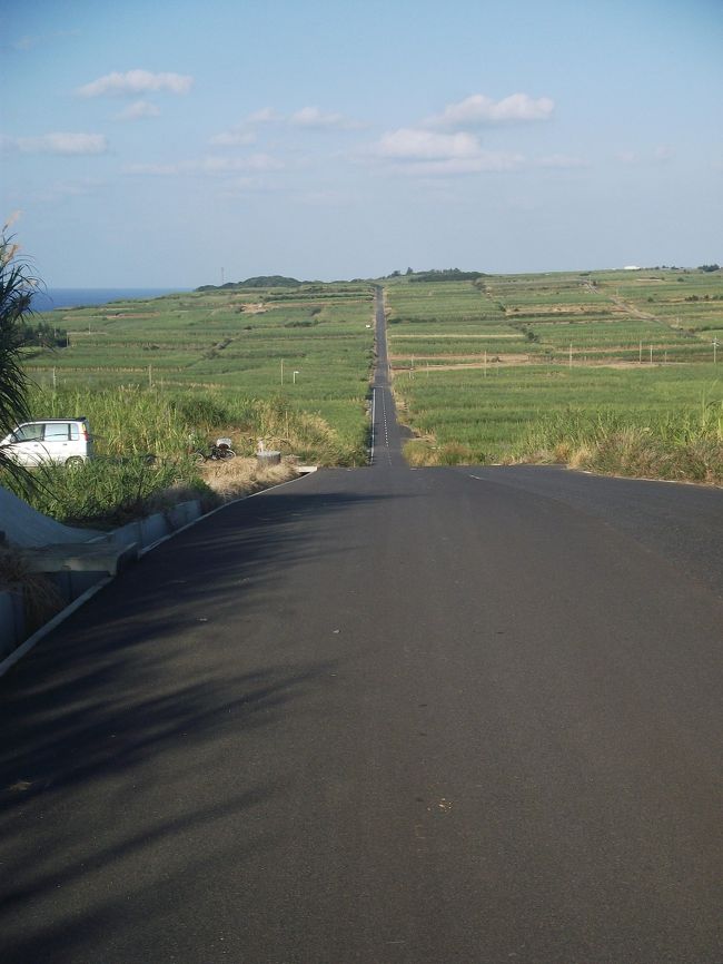 南の島の天に続く道