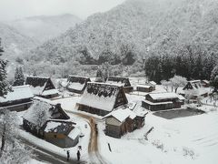 ’１５　冬の北陸グルメ旅３　富山（五箇山 菅沼合掌造り集落）