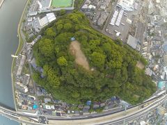 019島流し　朝のお散歩、皿山空撮