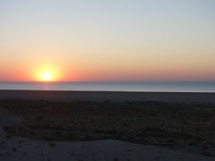 アラル海の現在の海岸線を見る