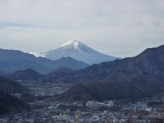 富士山を見に岩殿山へ