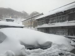 冬の酸ヶ湯温泉へ