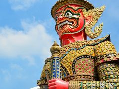 バンコク　旧市街を歩いてみた3　タイ仏教寺院の最高峰ワットプラケオに行ってみた　オッサンネコの一人旅