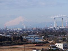 小湊鉄道と富士山