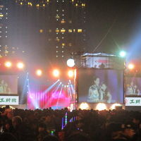 2015.12　欧巴桑一人台湾　4日目　夜の桃園観光夜市~年越しイベント