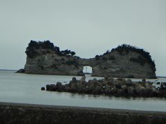 熊野へ行った後に橋杭岩、潮風の休憩所三段壁千畳敷白浜へ(その3/3)