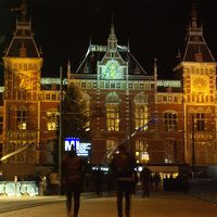 アムステルダムの夜のちょこっと散歩と、国鉄で大ピンチ！聞こえてきた音は・・・