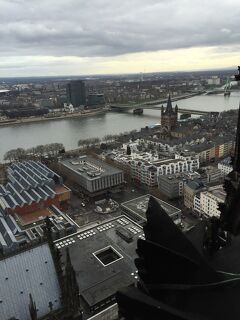 2015年～2016年　ドイツ冬の旅⑫終　ケルン　大聖堂をのぼる~帰国