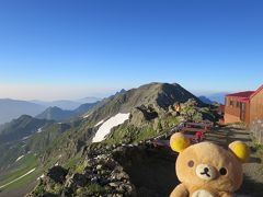 クマ!上高地～穂高の槍ヶ岳を目指すクマ　大喰岳経由で横尾山荘目指すクマ1/2