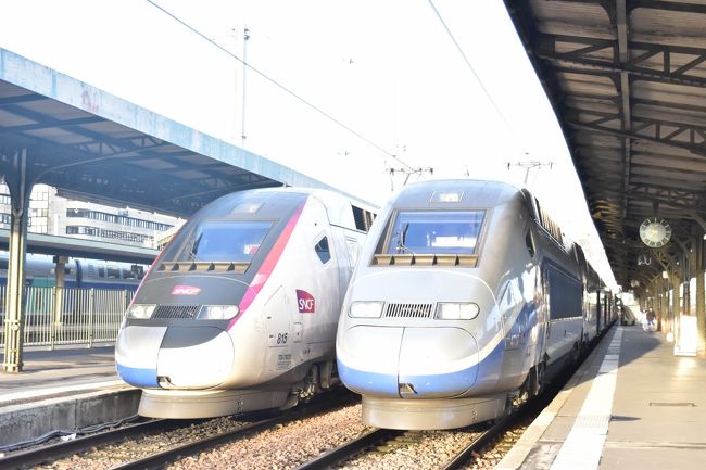 パリからミラノへ　<br /><br />リヨン駅〜ミラノ中央駅までの車窓と駅撮り