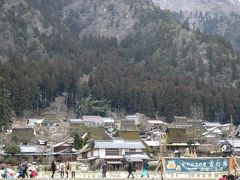 雪のない雪灯廊～ それでも良かった(^^♪かやぶきの里・美山