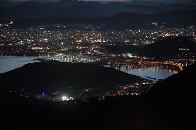 029島流し　絵下山からの広島市の夜景