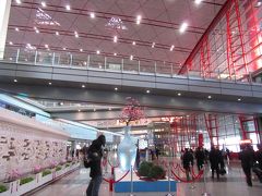 冬の北京2★港龍航空利用　北京第三ターミナル到着編