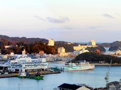 1,芭蕉が奥の細道を終えた大垣から向かった伊勢地方1,-３鳥羽港とミキモト真珠島のパノラマ