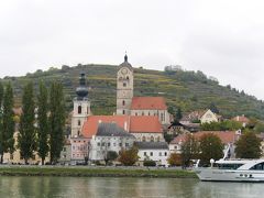 2015.10ウィーン職員旅行10-DurnsteinからKremsまでドナウ遊覧船，REXでWienに帰る