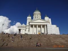 華麗なる王朝建築と「ソ連」&バルト海を臨む国々を巡る旅：ロシア・フィンランド・エストニア・デンマーク旅行【４２】（2015年秋９日目３ 白眉！ヘルシンキ大聖堂とウスペンスキー寺院）