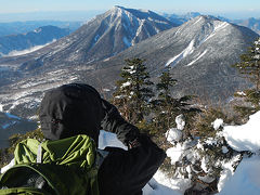 女峰山　日光東照宮から唐沢避難小屋泊で登りました