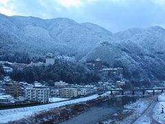 飛騨路に雪が降る。１日目（夜の部）