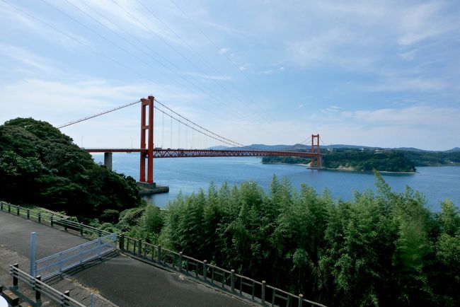 2015.9壱岐平戸旅行9-神崎鼻，長串山公園，平戸大橋